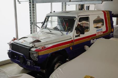 Mercedes 280 G V8 Rothmans Heilige Hallen