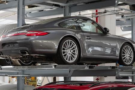 Porsche 997 Facelift Aluminium-Karosserie Museumslager