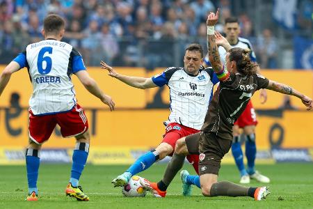 Derbysieg gegen St. Pauli: HSV wird zum Partycrasher Derbysieg gegen St. Pauli: HSV wird zum Partycrasher