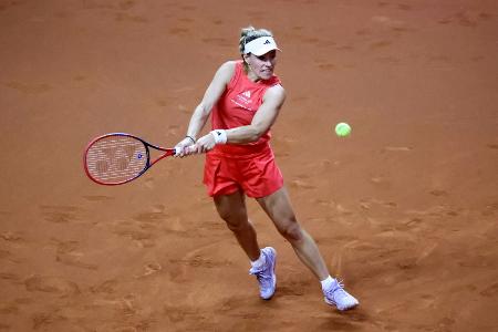 Erfolg auf Sand: Kerber in Rom eine Runde weiter Erfolg auf Sand: Kerber in Rom eine Runde weiter