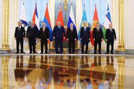 Die Vertreter der Eurasischen Wirtschaftsunion haben sich in Moskau getroffen. Putin sieht die Union als wirksames Mittel gegen Sanktionen.