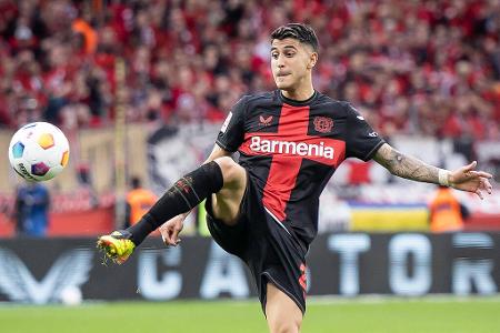 Exequiel Palacios (ab 88.) - keine Benotung - Der Weltmeister sorgte dafür, dass die 2:0-Führung in den Schlussminuten nicht mehr anbrannte.