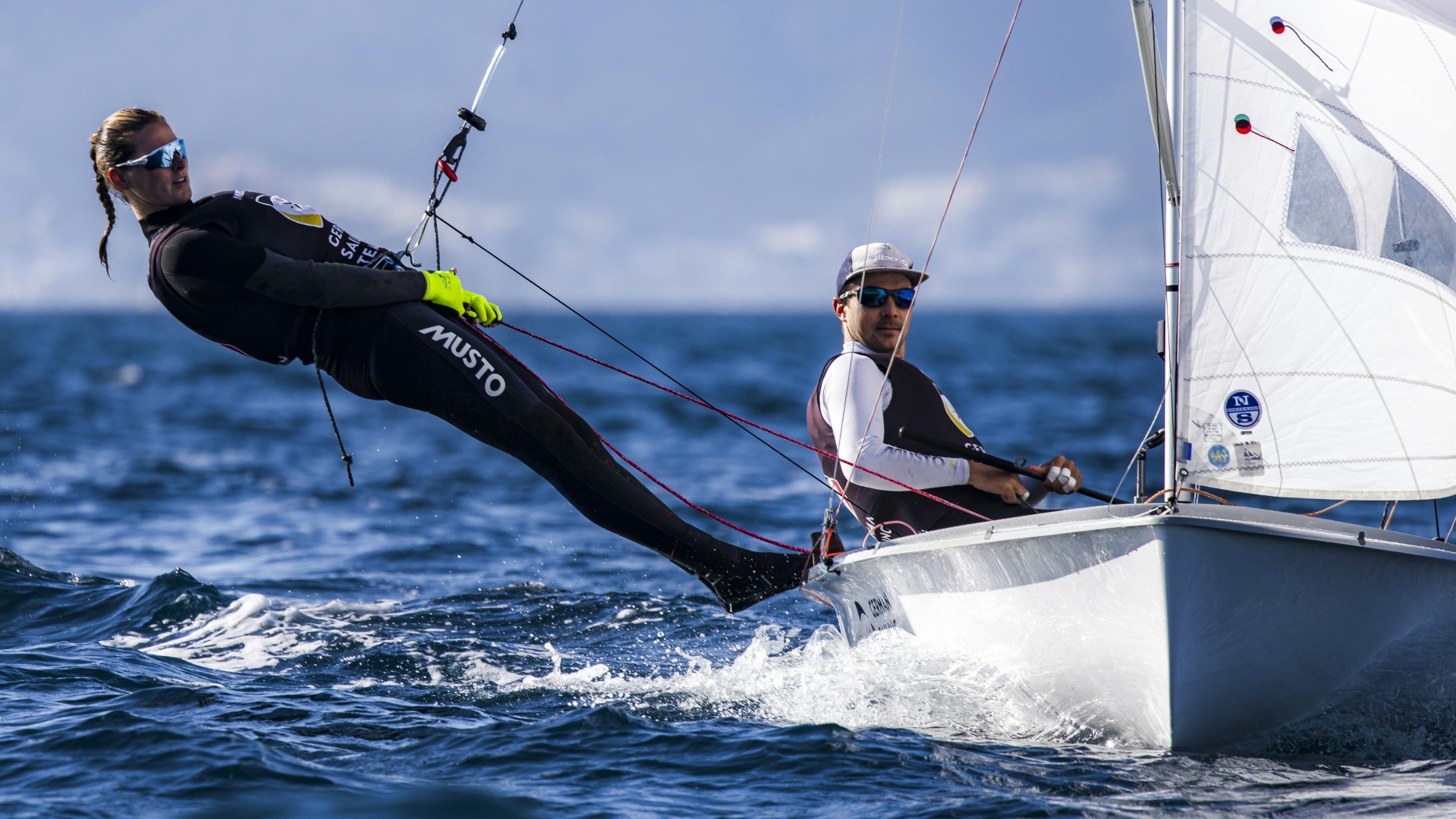 Olympia Diesch/Markfort segeln im 470erMixed