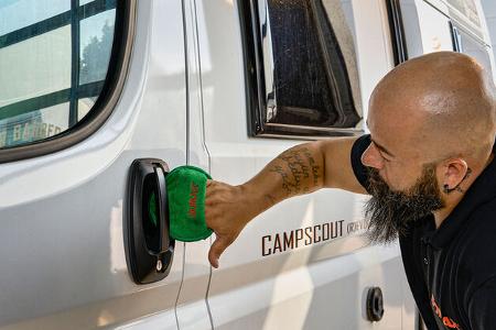 Reisemobil optimieren - Kunststoffteile - Türgriff