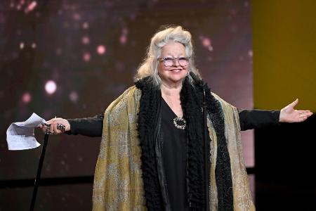 Schauspielerin Hanna Schygulla (80) wurde mit dem Ehrenpreis ausgezeichnet.