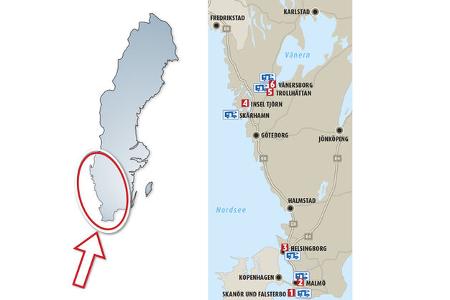 Mobil-Tour Schweden