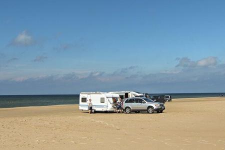 Camping im Norden Dänemarks