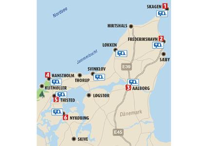 Reise Nordjütland Dänemark