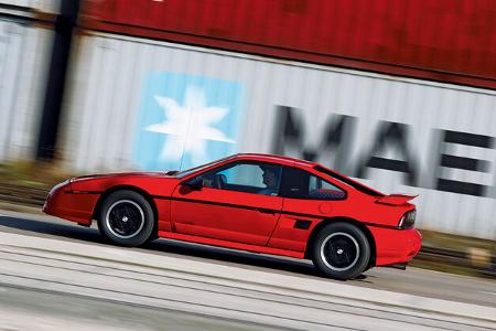 Pontiac Fiero GT, Seitenansicht