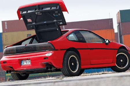 Pontiac Fiero GT, Heckklappe