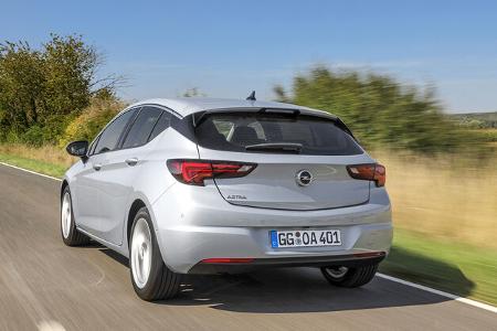 Opel Astra Facelift, Exterieur