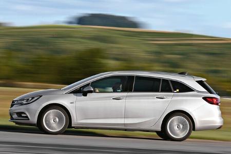 Opel Astra Sports Tourer 1.6 CDTI Ecoflex, Seitenansicht