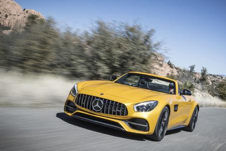 Mercedes-AMG GT C Roadster, Cabrio, Fahrbericht