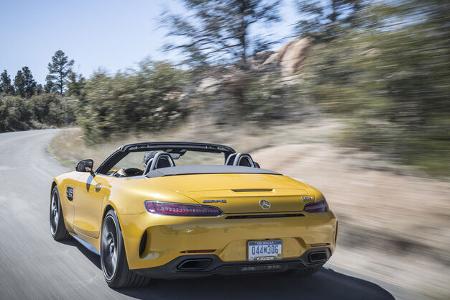 Mercedes-AMG GT C Roadster, Cabrio, Fahrbericht