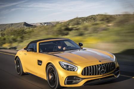Mercedes-AMG GT C Roadster, Cabrio, Fahrbericht