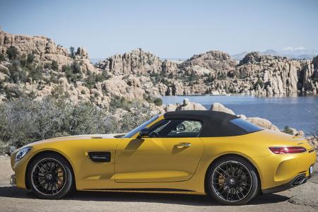 Mercedes-AMG GT C Roadster, Cabrio, Fahrbericht