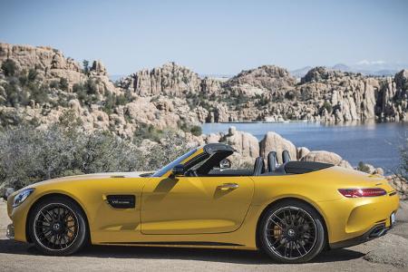 Mercedes-AMG GT C Roadster, Cabrio, Fahrbericht