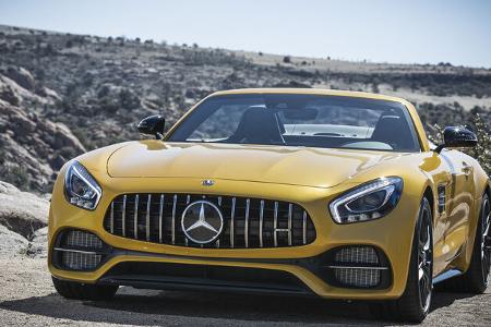 Mercedes-AMG GT C Roadster, Cabrio, Fahrbericht