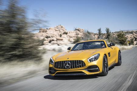 Mercedes-AMG GT C Roadster, Cabrio, Fahrbericht