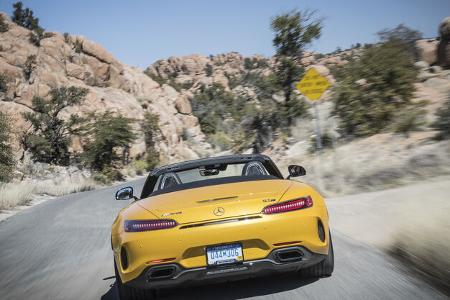 Mercedes-AMG GT C Roadster, Cabrio, Fahrbericht