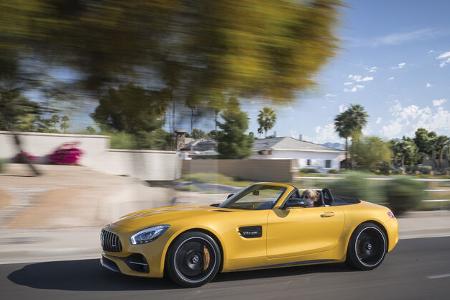Mercedes-AMG GT C Roadster, Cabrio, Fahrbericht
