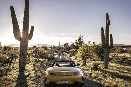 Mercedes-AMG GT C Roadster, Cabrio, Fahrbericht