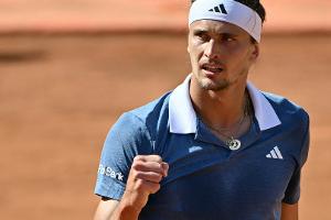 Zverev im Viertelfinale von Rom: "Vielleicht zu aggressiv"