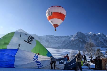 Kaiserwinkl Oesterreich Ballon f Kaiserwinkl Oesterreich Ballon f