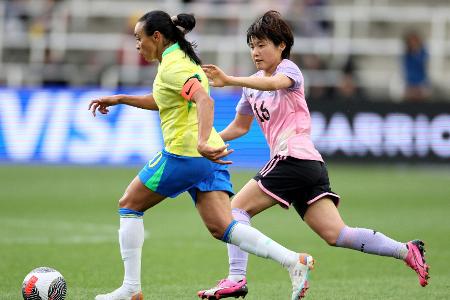 Marta freut sich für Brasilien:  Marta freut sich für Brasilien: