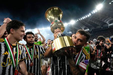 Rekordsieger Juventus Turin hat zum 15. Mal den italienischen Fußball-Pokal gewonnen.