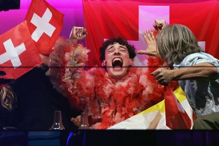Nemo durfte jubeln: Die Schweiz hat zum ersten Mal seit 1988 gewonnen.