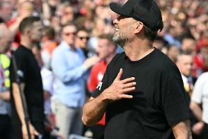 Emotionaler Klopp verabschiedet sich mit Sieg aus Liverpool