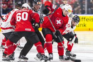 Eishockey-WM: Erste Niederlage für die Schweiz