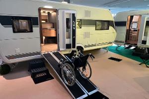 Wohnwagen für Rollstuhlfahrer