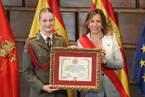 Kronprinzessin Leonor wurde zur "Adoptivtochter" von Saragossa ernannt
