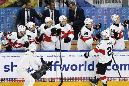Eishockey-WM: DEB-Team im Viertelfinale gegen die Schweiz Eishockey-WM: DEB-Team im Viertelfinale gegen die Schweiz