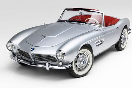 BMW 507 Series II (1958) von vorn im Studio BMW 507 Series II (1958) von vorn im Studio