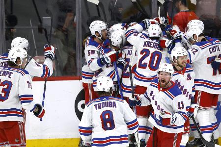 NHL-Halbfinale: Rangers gehen gegen Panthers in Führung NHL-Halbfinale: Rangers gehen gegen Panthers in Führung