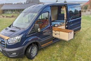 Entschleunigt unterwegs im Elektro-Campervan