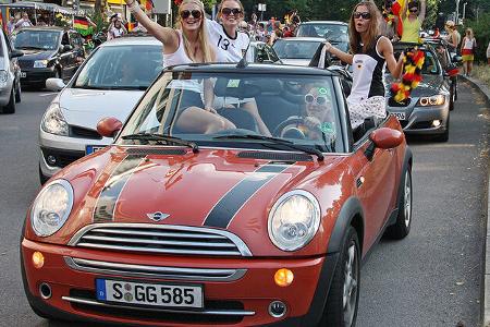 Autokorso Fußball-WM