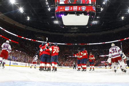 NHL: Panthers gleichen gegen Rangers aus NHL: Panthers gleichen gegen Rangers aus