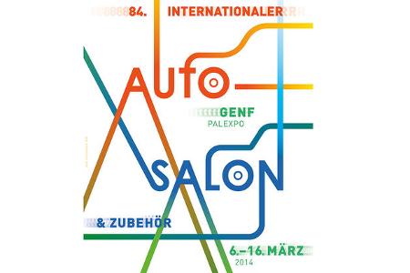 Plakat Autosalon Genf 2014