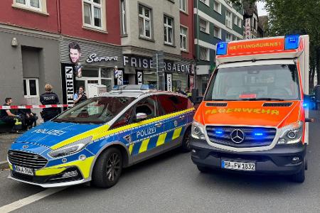 Vier Verletzte bei Schüssen in Hagen - Täter flüchtig