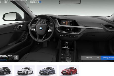 BMW 1er (F40) 118i Konfigurator