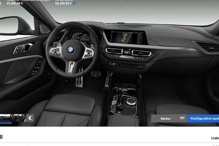 BMW 1er (F40) M135i xDrive Konfigurator