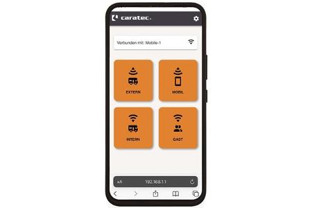 Camping-Router - Web-Interface