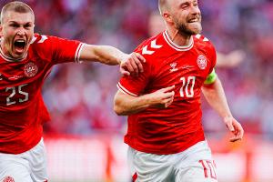 Mit Traumtor: Eriksen führt Dänemark zum Sieg