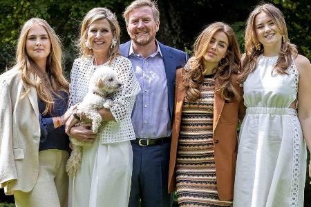 Niederländische Royals bezaubern bei sommerlichem Fotoshooting Niederländische Royals bezaubern bei sommerlichem Fotoshooting
