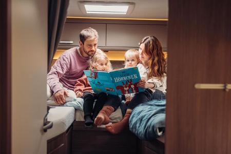 Familie, Camper, Urlaub, Kinder