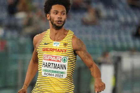200 m: Hartmann nach Fehlstart disqualifiziert 200 m: Hartmann nach Fehlstart disqualifiziert